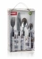 Set tacamuri 24 piese Dots, Banquet, inox/plastic