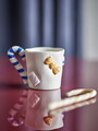 Set 2 cesti, Bloomingville, Candice, 8.5x8 cm, 264 ml, ceramica, multicolor