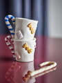 Set 2 cesti, Bloomingville, Candice, 8.5x8 cm, 264 ml, ceramica, multicolor