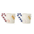 Set 2 cesti, Bloomingville, Candice, 8.5x8 cm, 264 ml, ceramica, multicolor