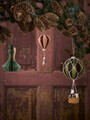 Decoratiune suspendabila, Bloomingville, Hettie, 10x23 cm, sticla, multicolor