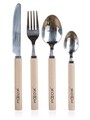 Set tacamuri 24 piese Home, Banquet, inox/plastic