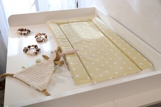 38x70 cm, Beige Polka Dot