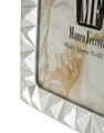 Rama foto, Embossed Diamonds, Mauro Ferretti, polirasina, 15x20 cm, argintiu