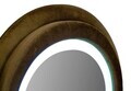 Oglinda de perete cu LED, Irregular Frame, Mauro Ferretti, MDF, 60x160 cm, verde
