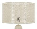 Lampa de masa, Daphne, Mauro Ferretti, metal, 1 x E27, 40W, 33x71 cm, crem