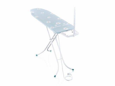 Masa de calcat, Leifheit, Classic M Basic Plus, 38x120 cm, metal/plastic/textil, albastru