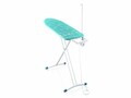 Masa de calcat, Leifheit, Air Board M Solid Plus, 120x38 cm, turcoaz/alb