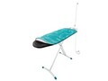 Masa de calcat, Leifheit, Air Board M Solid Plus, 120x38 cm, turcoaz/alb