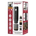 Espressor reincarcabil 3 in 1, Beper, 80W, 80 ml, 7.5x24.8 cm, ABS/inox, negru