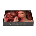 Masca faciala cu iluminare LED, Beper, 3W, 26.5x19.5x0.2 cm, ABS/silicon, negru