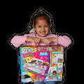 Set de activitati creative parfumate, portabil, Scentos, peste 50 de activitati, multicolor