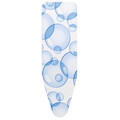Husa pentru masa de calcat, Brabantia C, PerfectFlow Bubbles, 124x45 cm, 2 mm spuma, bumbac