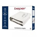 Patura electrica simpla Beper, 150x80 cm, 60W, poliester, alb