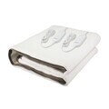 Patura electrica dubla Beper, 160x140 cm, 2x60W, poliester, alb