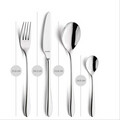 Set tacamuri 24 piese Amefa, Cuba, inox 18/10, argintiu
