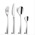 Set tacamuri 24 piese Amefa, Cuba, inox 18/10, argintiu