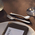 Set tacamuri 24 piese Amefa, Cuba, inox 18/10, argintiu