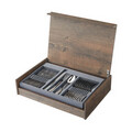 Set tacamuri 84 piese Amefa, Drift, inox 18/10, argintiu