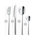 Set tacamuri 24 piese Amefa, Metropole, inox 18/10, argintiu