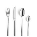 Set tacamuri 24 piese Amefa, Martin, inox 18/10, argintiu