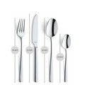 Set tacamuri 24 piese Amefa, Martin, inox 18/10, argintiu