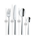 Set tacamuri 24 piese Amefa, Moderno, inox 18/10, argintiu