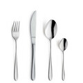 Set tacamuri 24 piese Amefa, Monaco, inox 18/10, argintiu
