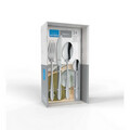 Set tacamuri 24 piese Amefa, Monaco, inox 18/10, argintiu