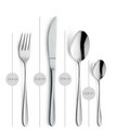 Set tacamuri 24 piese Amefa, Monaco, inox 18/10, argintiu