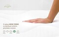 Saltea Green Future Super Ortopedica PRIMA 140x200x12 cm, Husa detasabila, lavabila, Anatomica
