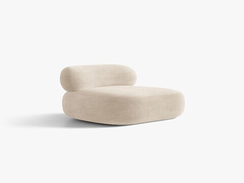 Fotoliu, Aura, Micadoni Home, 84x91x73 cm, tesatura Chenille, bej deschis