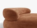 Fotoliu, Aura, Micadoni Home, 84x91x73 cm, tesatura Chenille, teracota
