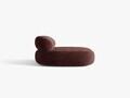 Fotoliu, Aura, Micadoni Home, 84x91x73 cm, tesatura Chenille, maro cherrywood