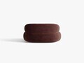 Fotoliu, Aura, Micadoni Home, 84x91x73 cm, tesatura Chenille, maro cherrywood