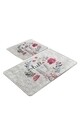 Set 2 covorase de baie Hello Spring, Chilai, 50x60 cm/60x100 cm, multicolor