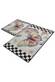 Set 2 covorase de baie Mariposa, Chilai, 50x60 cm/60x100 cm, multicolor