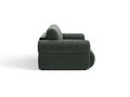 Canapea 3 locuri, Ophelia, Micadoni Home, 217x100x84 cm, tesatura structurata, verde muschi