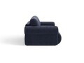 Canapea 3 locuri, Ophelia, Micadoni Home, 217x100x84 cm, tesatura structurata, albastru navy