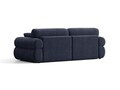 Canapea 3 locuri, Ophelia, Micadoni Home, 217x100x84 cm, tesatura structurata, albastru navy