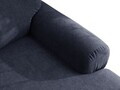 Canapea 3 locuri, Ophelia, Micadoni Home, 217x100x84 cm, tesatura structurata, albastru navy