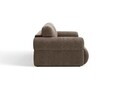 Canapea 4 locuri, Ophelia, Micadoni Home, 257x100x84 cm, tesatura structurata, cappuccino