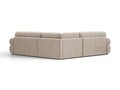 Coltar simetric 5 locuri, Ophelia, Micadoni Home, 259x259x84 cm, catifea, bej