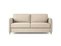 Canapea extensibila 3 locuri, Simo, Micadoni Home, 184x102x95 cm, tesatura structurata, bej