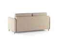 Canapea extensibila 3 locuri, Simo, Micadoni Home, 184x102x95 cm, tesatura structurata, bej