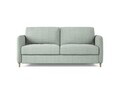 Canapea extensibila 3 locuri, Simo, Micadoni Home, 184x102x95 cm, tesatura structurata, verde menta