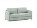 Canapea extensibila 3 locuri, Simo, Micadoni Home, 184x102x95 cm, tesatura structurata, verde menta