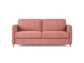 Canapea extensibila 3 locuri, Simo, Micadoni Home, 184x102x95 cm, tesatura structurata, rosu