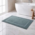 Set covorase de baie, L'essentiel Maison, Eminent, 60% Bumbac/40% Bambus, Verde inchis
