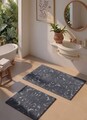 Set covorase de baie, L'essentiel Maison, Elena, Gri inchis
